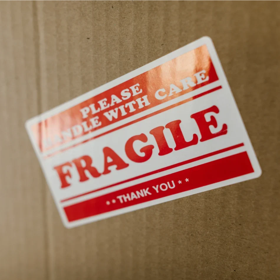 Fragile box for removal | EBE Removals Solihull
